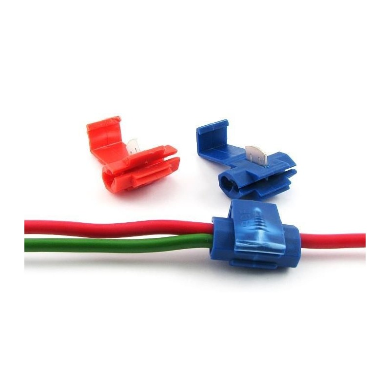 Złączka przewodów termokurczliwa CRIMP-SEAL 4,3-1,4mm2 niebieska