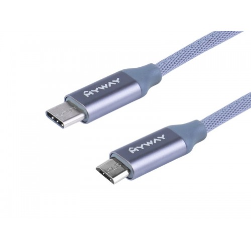 KABEL MYWAY DO ŁADOWNIA I SYNCHRONIZACJI USB C - USB C V3.0