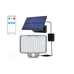 Naświetlacz LED solarny 108xSMD PIR