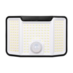 Naświetlacz LED solarny 172xSMD PIR pilot