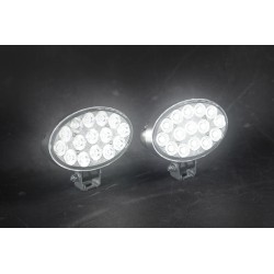 FT-367 DS Lampa robocza LED, owalna, szeroki strumień 6100 Lm