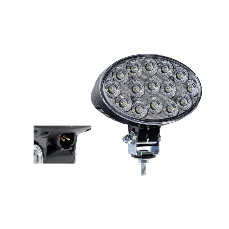 FT-367 DS Lampa robocza LED, owalna, szeroki strumień 6100 Lm