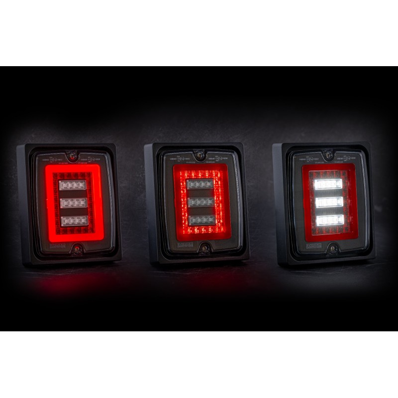 FT-324 LAMPA ZESPOLONA LED POZYCJA, COFANIE, PRZECIWMGIELNA