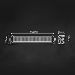 Belka świetlna, lampa zespolona tylnia, ze światłem strobo NOWOŚĆ!!