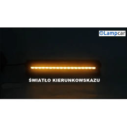 Belka świetlna, lampa zespolona tylnia, ze światłem strobo NOWOŚĆ