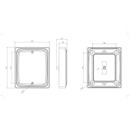 FT-323 LAMPA ZESPOLONA LED Z DYNAMICZNYM KIERUNKOWSKAZEM
