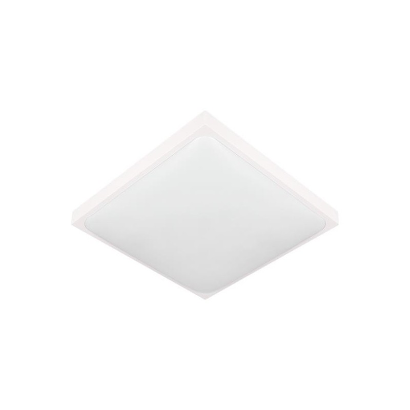 Plafon Luvo 2xE27 kwadrat biały