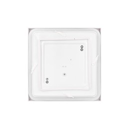 Plafon Luvo 2xE27 kwadrat biały