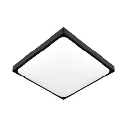 Plafon Luvo 2xE27 kwadrat czarny