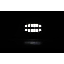 REFLEKTOR DALEKOSIĘŻNY LED + pozycja LED 12/24V 75W