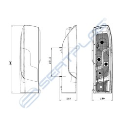 JGS-526 LEWA LAMPA ZESPOLONA JUMPER DUCATO BOXER
