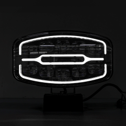 REFLEKTOR DALEKOSIĘŻNY Z PODWÓJNĄ POZYCJĄ , LAMPA DROGOWA LED