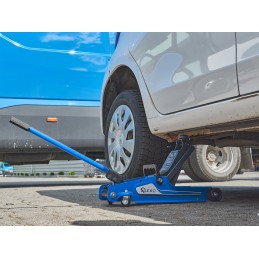 Podnośnik hydrauliczny 2,5T niskoprofilowy SMART + guma