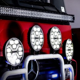 REFLEKTOR DALEKOSIĘŻNY LED TOXIC OKRĄGŁA LAMPA PRZEDNIA
