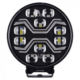 REFLEKTOR DALEKOSIĘŻNY LED TOXIC OKRĄGŁA LAMPA PRZEDNIA