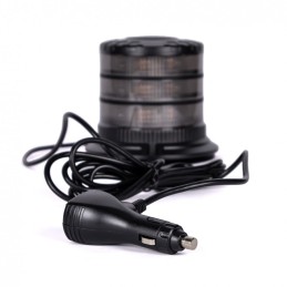 LAMPA OSTRZEGAWCZA  BŁYSKOWA LED BIAŁY KLOSZ X-SPIDER