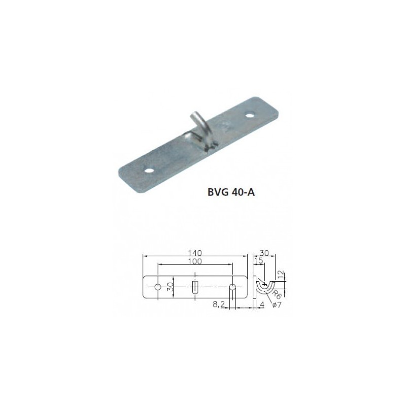 ZACZEP BURTOWY REGULOWANY BV40-1