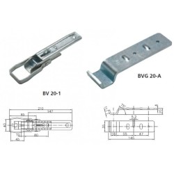 ZACZEP BURTOWY REGULOWANY BV40-1