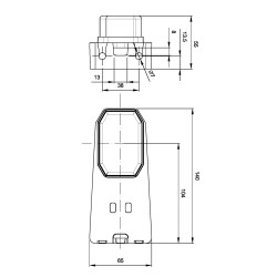 FT-1 I B LED LAMPA OBRYSOWA