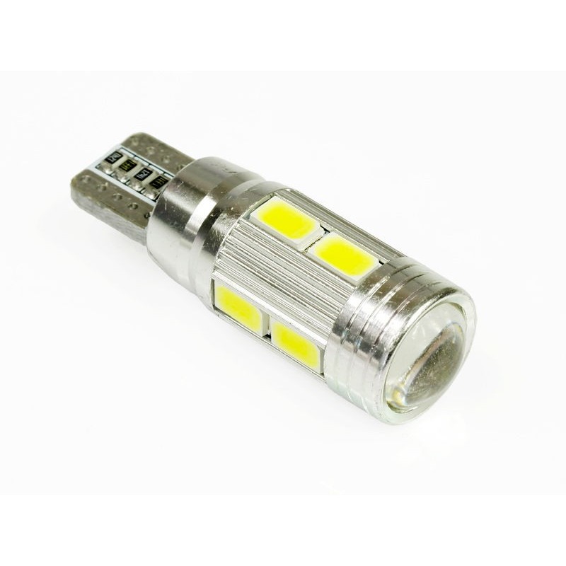 Żarówka LED W5W T10 6 SMD 5630 SUPER CAN BUS bez soczewki