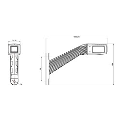 FT-9E LED LAMPA OBRYSOWA