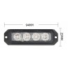 LAMPA BŁYSKOWA LED W GRILA JGS-162-4