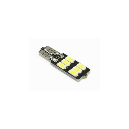 ŻARÓWKA LED W5W T10 4 LED SMD TRZONEK T10