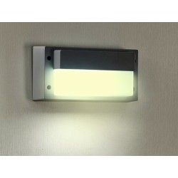 Oprawa elewacyjna LED Barr 9W WW szara