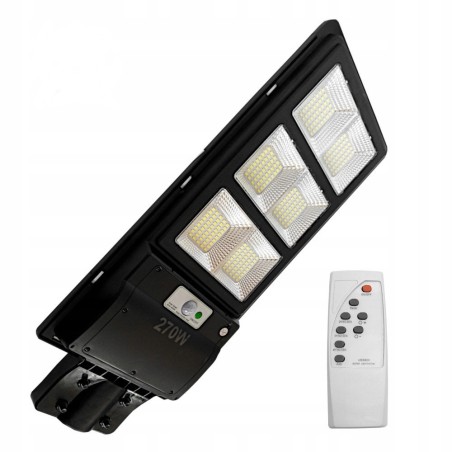 LAMPA ULICZNA LED 150W  Z SOLAREM SUPER WYDAJNA -