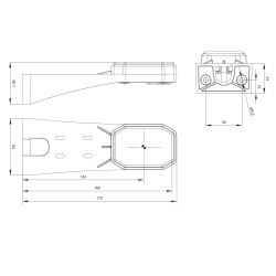 FT-069 I B QS075 LAMPA OBRYSOWA LED