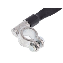 Przewód płaski 400 mm z klemą FI 25, otwór M10, PLUS