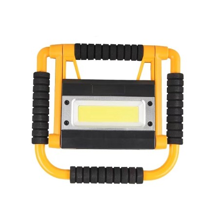 LAMPA WARSZTATOWA PANELOWA 10W COB LED, AKUMULATOROWA, 1000 LM, IK08, IP54 + UCHWYT MAGNETYCZNY