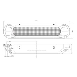 FT-125 LAMPA LED KIERUNKOWA Z POZYCJĄ