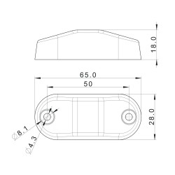 FT-062 Z LED LAMPA OBRYSOWA