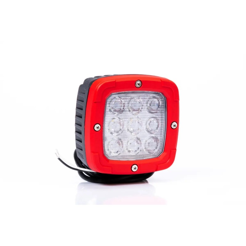 FT-361 LED ALU 38W DALEKOSIĘŻNA LAMPA ROBOCZA BARWA CIEPŁA