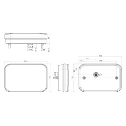 FT-270 P NT O COF BAJONET 5PIN LAMPA Z OBCIĄŻENIEM - SYSTEM CANBUS