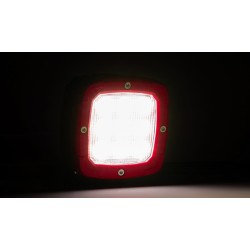 FT-360 LED ALU 38W SZEROKOKĄTNA LAMPA ROBOCZA BARWA CIEPŁA