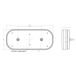 FT-600 L LAMPA ZESPOLONA LED 7 FUNKCYJNA