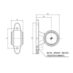 FT-1 B LED LAMPA OBRYSOWA