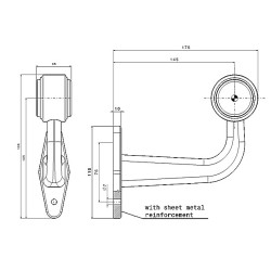 FT-1 B LED LAMPA OBRYSOWA