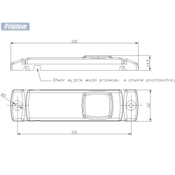 FT-018 QS075 Z LED LAMPA OBRYSOWA