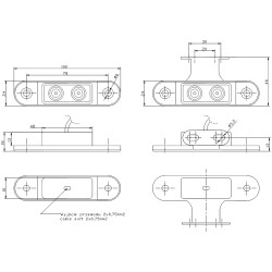 FT-015+K Z LED LAMPA OBRYSOWA
