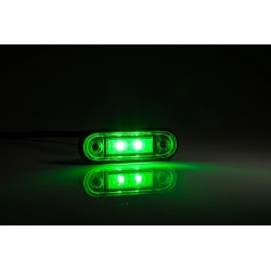 FT-015 ZIELONA LED LAMPA OBRYSOWA WPUSZCZANA