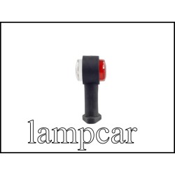FT-33B LAMPA OBRYSOWA BIAŁO-CZERWONA NA WYSIĘGNIKU