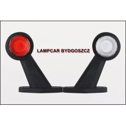 FT-33C LAMPA OBRYSOWA BIAŁO-CZERWONA NA WYSIĘGNIKU