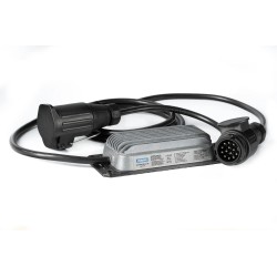 LED CONTROL BOX ALU 12V BW BEZ WTYCZKI I GNIAZDA