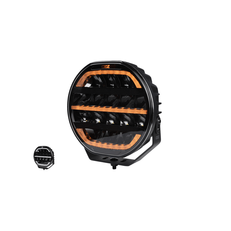 Reflektor drogowy LED OZZ XR2 P7″ czarny