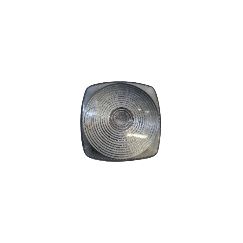 LAMPA OBRYSOWA NA ŻARÓWKĘ BIAŁA 64MMX64MM H4cm