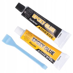 Klej Dwuskładnikowy Epoksydowy Mocny Jak Stal Uniwersalny Utwardzacz Zestaw MAT-T-479
