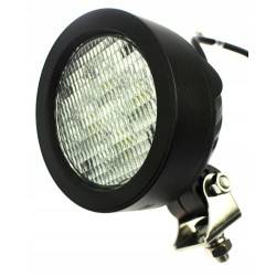 Lampa robocza 4 LED, 60W, rozproszona, czarna, okrągła, przeznaczona do John Deere